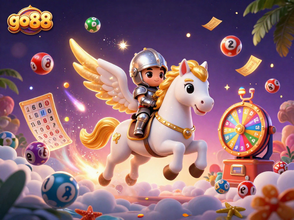 Experience thrilling jackpots with go 88 as celestial characters traverse a vibrant gaming galaxy.