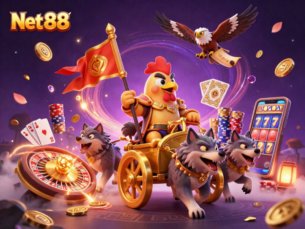 Experience excitement with Net 88 as you wager on thrilling games like roulette and poker!