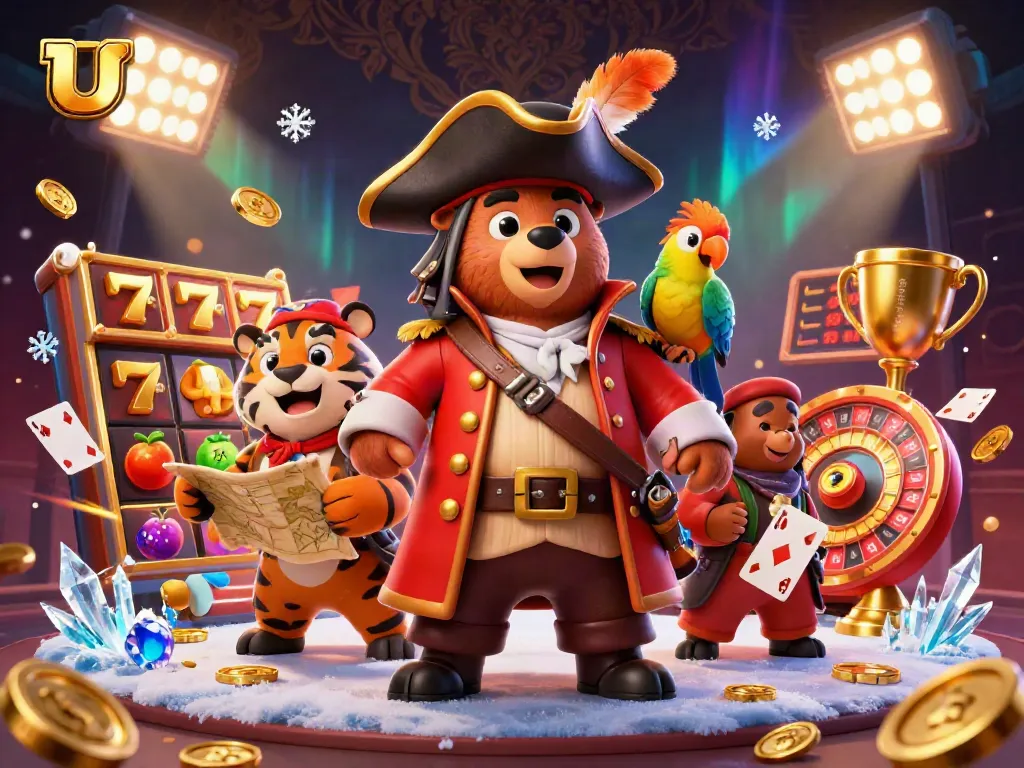 Experience thrilling gameplay at U31 with vibrant casino elements and engaging characters