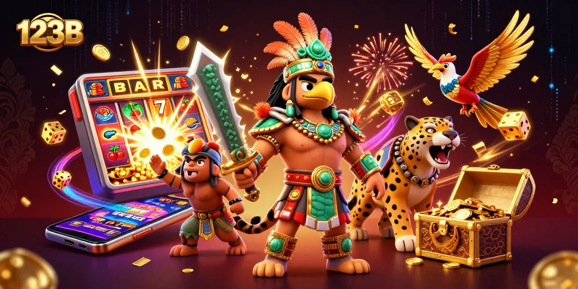 Engage with 123B's vibrant casino scene featuring jackpot wins, golden treasures, and dynamic gameplay.