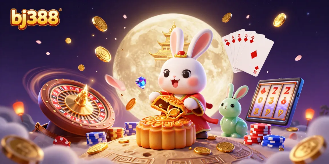 Engage in exciting betting experiences at bj388, featuring vibrant casino elements and captivating characters.