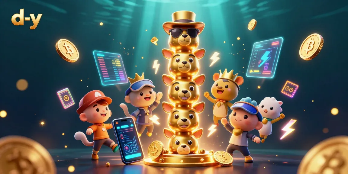 Experience thrilling bets at d-y with a vibrant 3D casino scene full of energy.