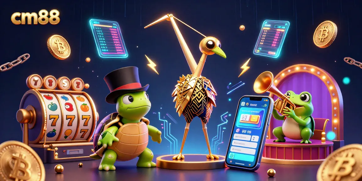 Experience thrilling gameplay at cm88 with vibrant characters and dynamic casino elements.